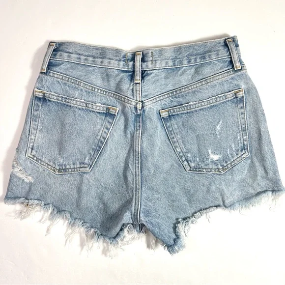 Agolde Parker Distressed Jean Shorts Size 26